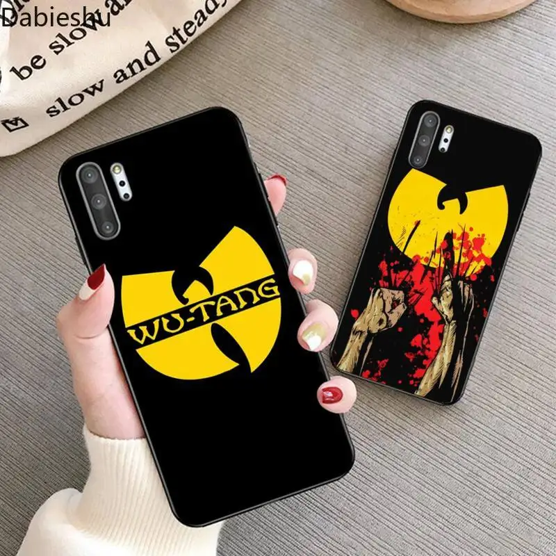 Мягкий чехол Dabieshu в стиле хип хоп Wu Tang Clan для Samsung Galaxy Note20 ultra 7 8 9 10 Plus lite J7 J8 2018