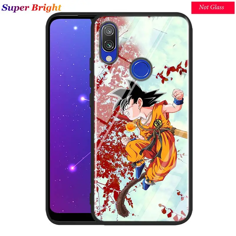 Dragon Ball Z Super Goku для Xiaomi Redmi Note 8 7 6 5 4X4 K20 Pro 7A 6A 6 S2 5A Plus супер яркий черный чехол для телефона - Цвет: Style 03