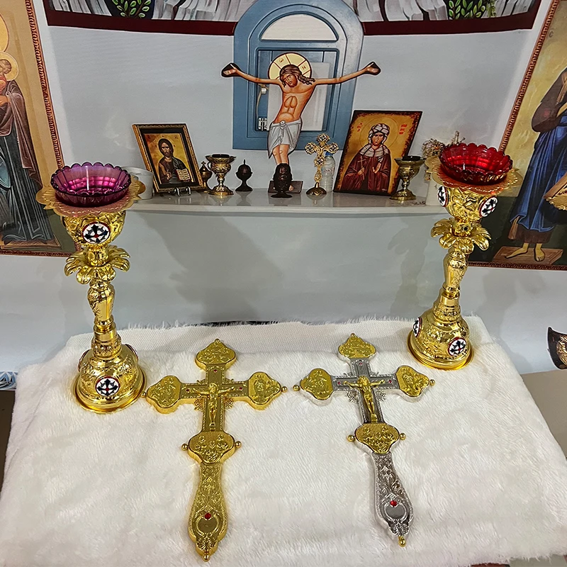 正教会 カトリック crucifixo チークスチャードクロス宗教的な