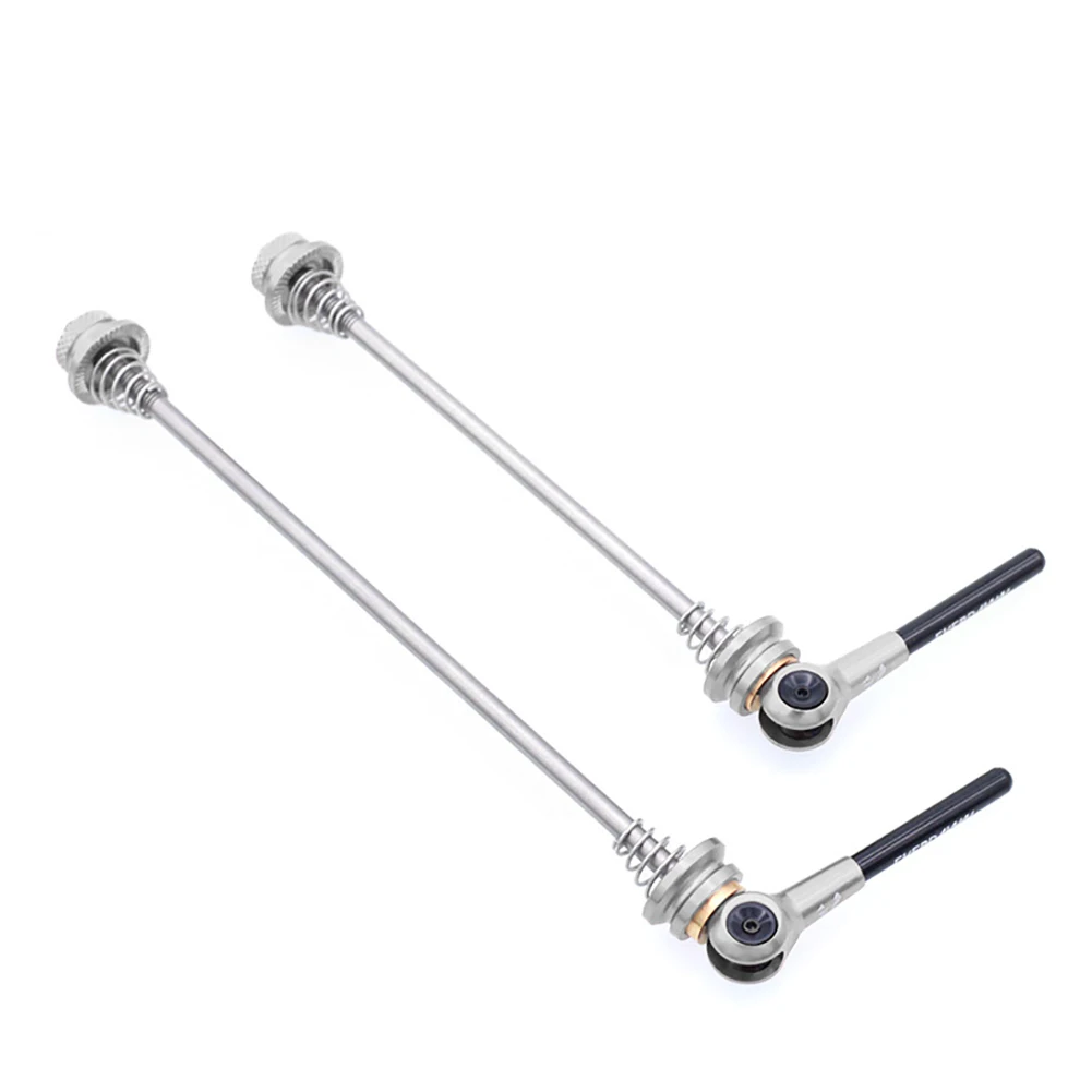 

2pcs/set Universal Ultra Light Wheel Hub Accessories Repair Tool Front Rear Cycling Quick Release Titanium Alloy Bike Skewers