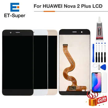 

5.5" Original Display For Huawei Nova 2 Plus BAC-L23 BAC-L21 BAC-L03 LCD Touch Screen Digitizer with Frame For Nova 2 Plus LCD