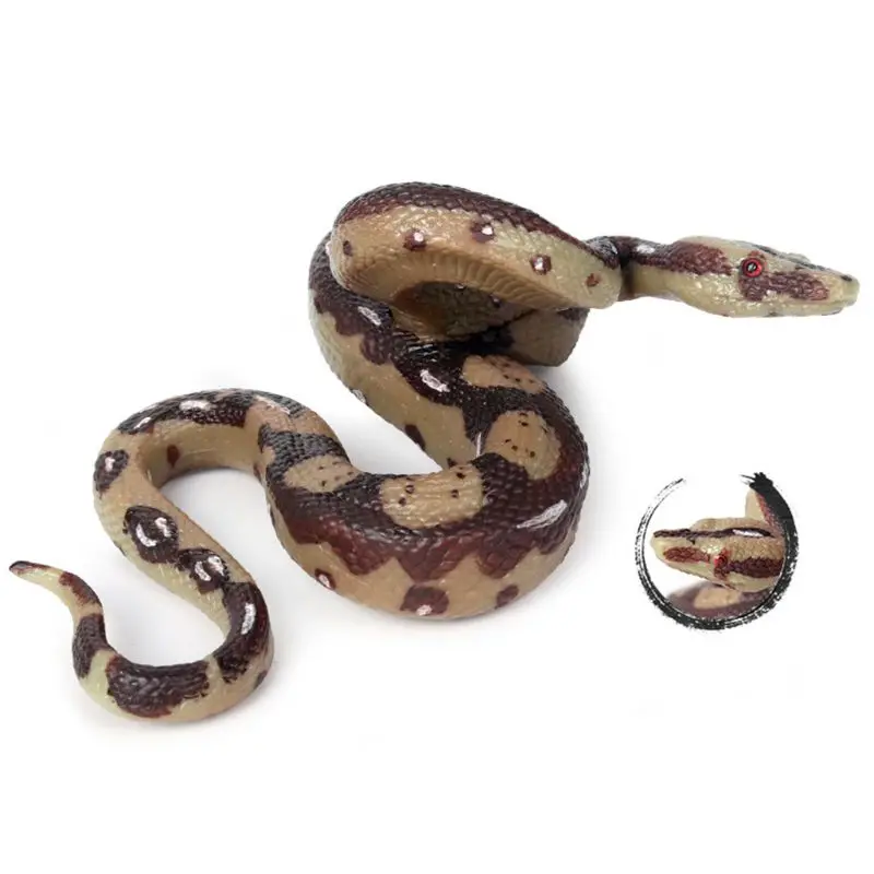 

Simulation Solid Static Animal Model Realistic Toy Snake Halloween Prank Prop
