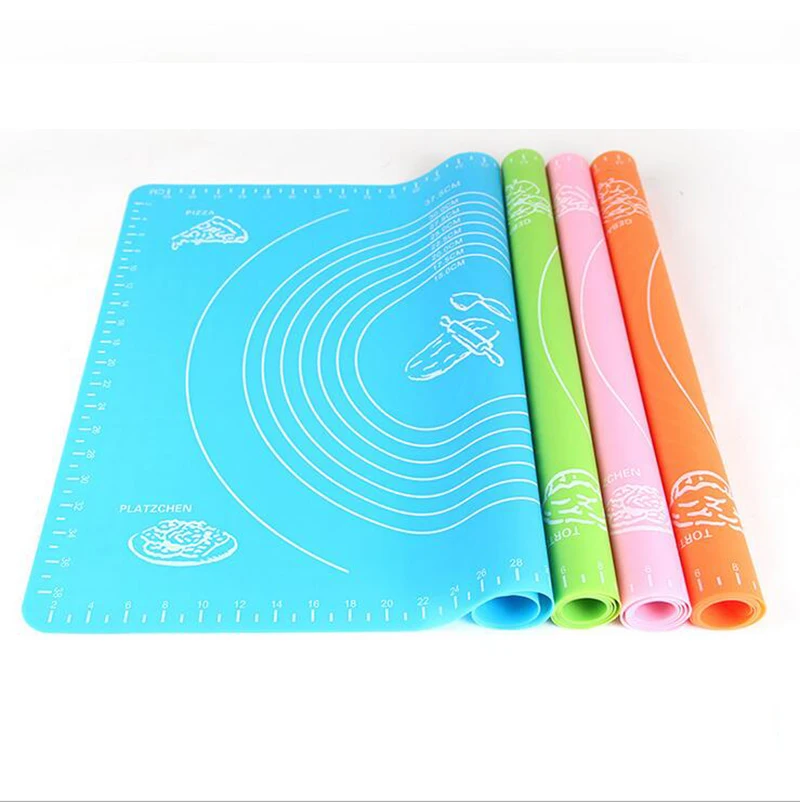 

Non-slip Silicone Pastry Mat, Large 20''By 15.7'' for Non Stick Baking Mats, Table Countertop Placemats, Dough Rolling Mat