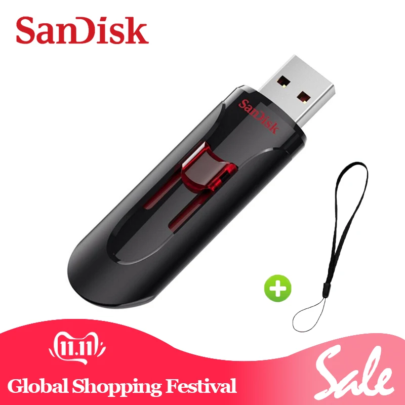 USB флеш накопитель SanDisk CZ600 3 0 дюйма 16 128 ГБ|USB флэш-накопители| |