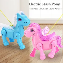 HIINST חשמלי רצועה-סוס הליכה שירה אור אינטראקטיבי צעצוע ילדים חשמלי אור מתנות פאזל צעצוע לילדים צעצועים(China)