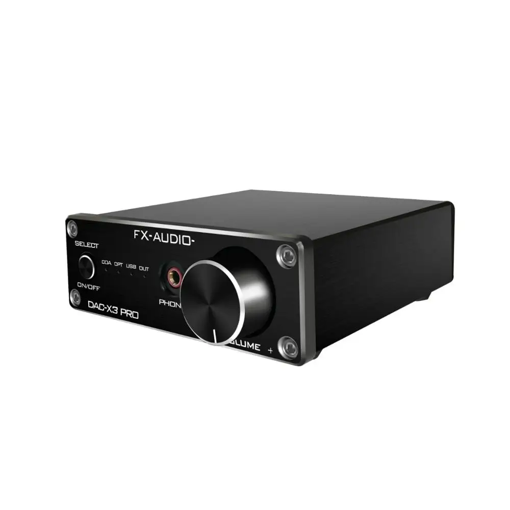 DAC Headphone Amplifier Mini HiFi Stereo Home Audio DAC Converter USB Optical Coaxial Input RCA Headphone Amp DAC X3PRO