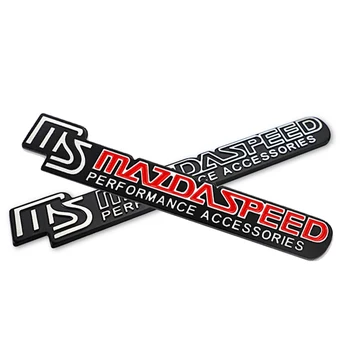 

3D Metal MS Emblem Sticker Decoration Accessories For Mazda 3 6 5 CX5 CX30 CX9 MX5 CX4 CX3 CX7 RX7 RX8 Axela Atenza Demio Speed