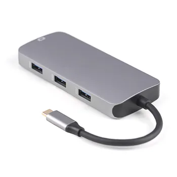 

USB C Hub 8 in 1 Type C Hub to HDMI 4K Adapter VGA USB 3.0 SD/TF Card Reader PD Power Delivery Port for for MacBook Pro Samsung
