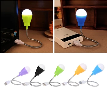 

Portable USB Light Mini 360 Degree Flexible Night Lamp USB for Laptop Camping Gadgets