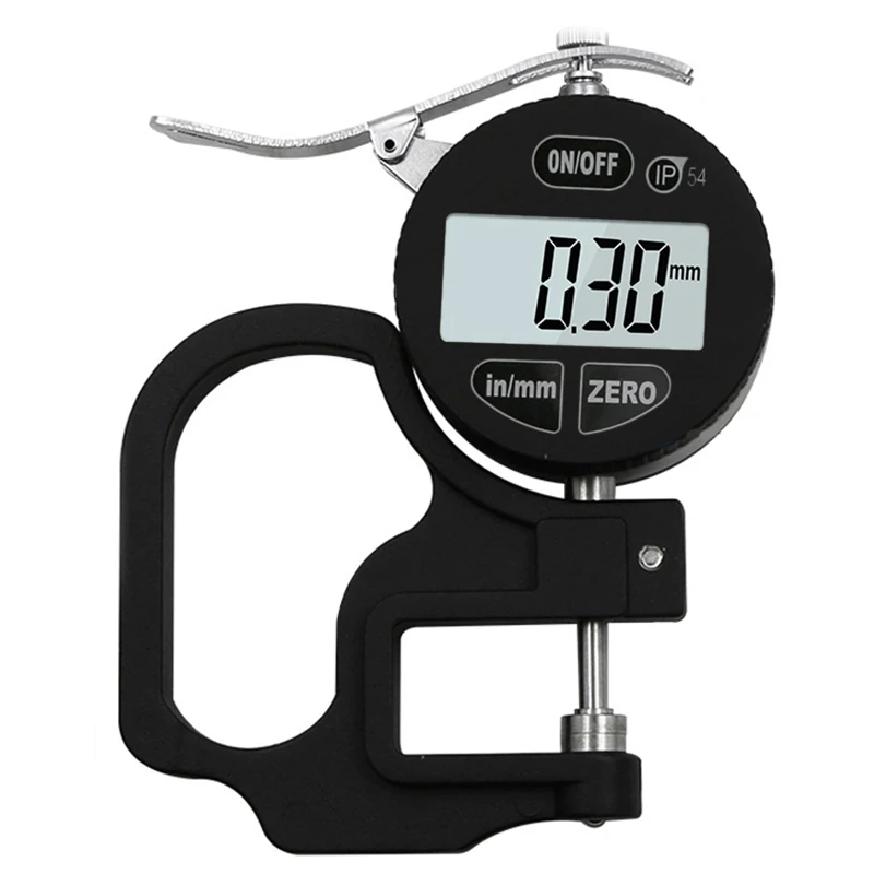 

THGS Oil Proof Digital Display High Precision 0.01Mm Thickness Gauge / Instrument / Meter Dial Indicator, Injector Repair Tool