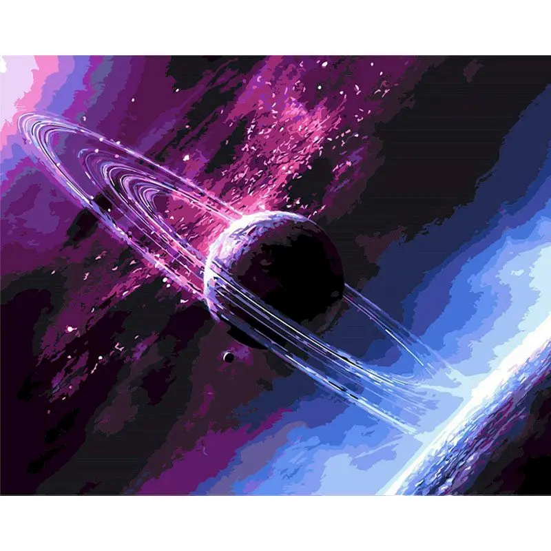 

RUOPOTY Oil Painting By Numbers Landscape beauty The vast sky Acrylic pictures by numbers Unique Gift For Art Home Decor diy