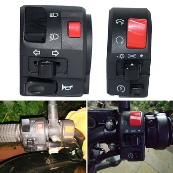 

7/8" Motorcycle Handlebar Horn Button Turn Signal Fog Light Controller Switch Care Car Store