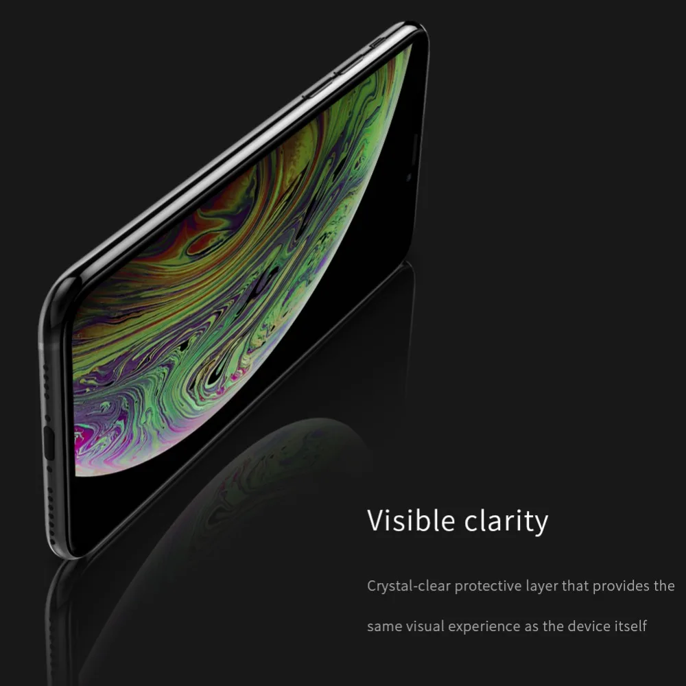 mobile tempered glass Cho iPhone 13 12 Mini 11 Pro X 8 7 Plus XR XS Max Kính Cường Lực Hiệu Nillkin Full Bao 3D Cường Lực kính Cường Lực Bảo Vệ Màn Hình Trong Cho iPhone SE 2020 best screen guard for mobile