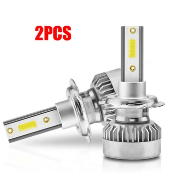 

Lights LED Waterproof: Headlight Bulbs 2PCS COB 110W High Low Beam 6000K