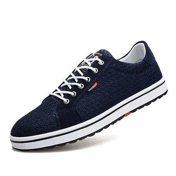 

New Productmens Shoes Casual Breathable Non-slip Men Sneakers Lightweight Lace-up Flat Comfortable Mens Casual Shoes Lienzo