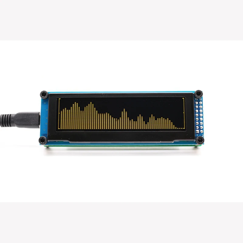 AK2132 OLED дисплей для музыкального спектра анализатор уровня звука Индикатор ритма