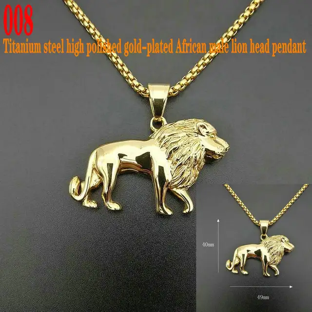 Skull Bison Head Pendant African Male 