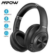 

MPOW H21 Bluetooth Headphones Wireless Headset NC Active Noise Cancelling Headphones For Cellphone/PC/Laptop/Phones