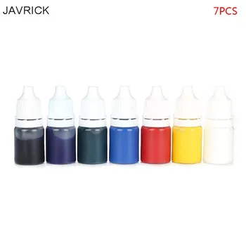 

7 Pcs/Set Resin Drop Glue High Concentration Transparent Color Paste Pigment
