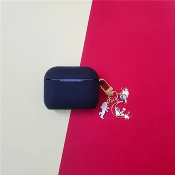 

Silicone Earphone Case For Apple Airpods 3 Cases Cute Cosmic Astronaut Spaceman Keyring Cover For AirPod Pro Protector Shell