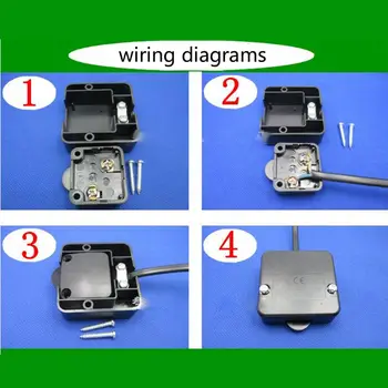 

202A Self-resetting Normally Close Switch Wardrobe Cupboard Light Sliding Switch