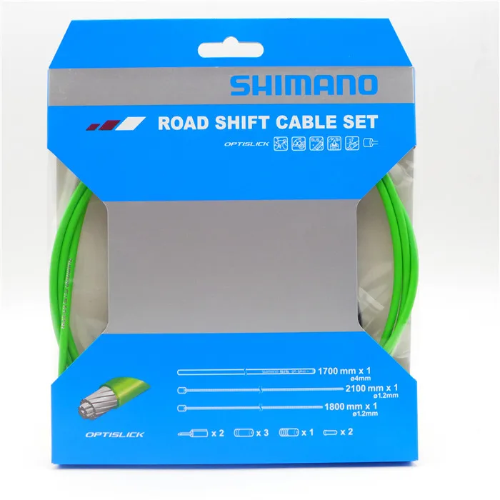 SHIMANO дорожный велосипед OT-SP41 сменный кабель и корпус - Цвет: SP41 OPTI Green