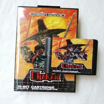 

Chakan for 16 bit Sega Genesis/Megadrive Video Game Cartridge Console with Retail Box