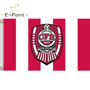 

Flag of Romania CFR Cluj 3ft*5ft (90*150cm) Size Christmas Decorations for Home Flag Banner Gifts