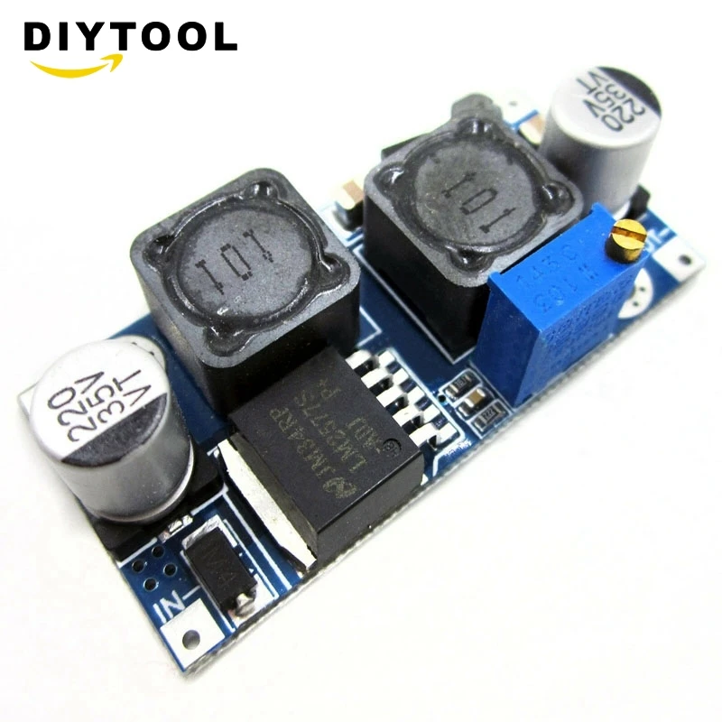DC-DC Auto Boost Buck adjustable step Up down Converter Module Solar LM2577 A2TM | Инструменты