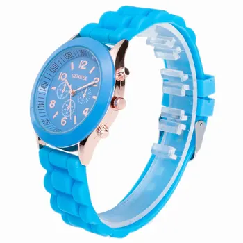 

Latest Fashion Stylish Unisex Bracelet Watch Analog Silica Jelly Gel Quartz Sports Wrist Watch Universal For Men Women