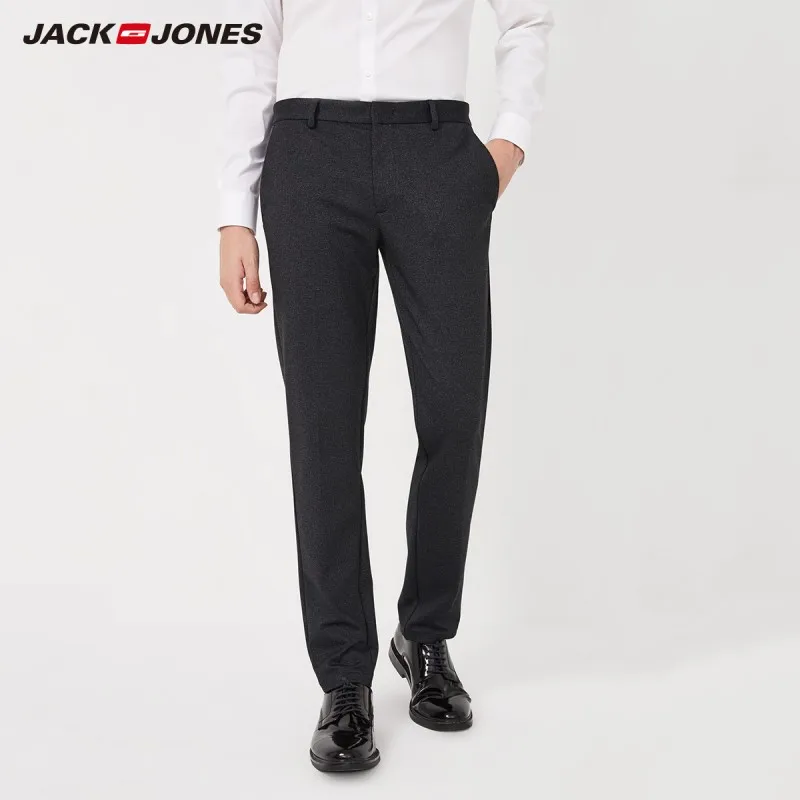 JackJones мужские деловые Умные повседневные Узкие повседневные брюки 219314555