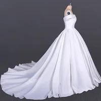 LSDZ29-White-Simple-Attractive-V-Neck-Short-Sleeve-Lace-Up-Back-Off-The-Shoulder-Wedding-Dress.png