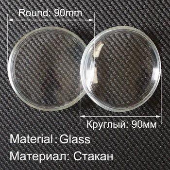 

2pcs 90mm Front Fog Lamp Light Tempered Glass Shade Cover For Infiniti FX35 FX30D FX37 FX45 FX50 M35H QX70 Q60 Q70