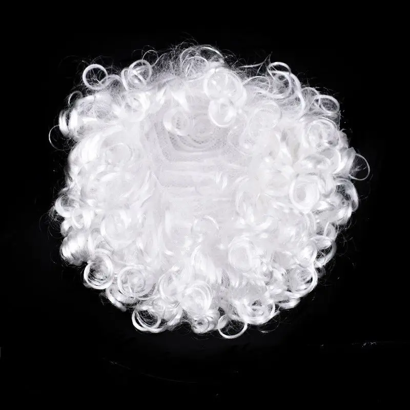 3 Косплей Санта Клаус белая борода парик смешной поддельный белый Санта Клаус борода парик Рождественский причудливый костюм реквизит аксессуары для подростков - Цвет: 3