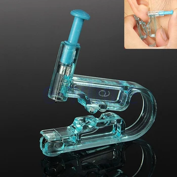 

Ear Nose Piercing Disposable Safty Painless Earring Piercing Tool Kit Body Jewelry With Earring Stud