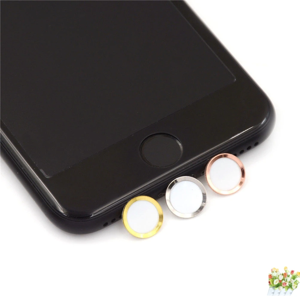 Наклейка на кнопку «домой» для iPhone Touch ID, защита для iPhone 5S, 5, se, 4, 6 S, 6s, 7 Plus, чехол, роскошный алюминиевый чехол для телефона