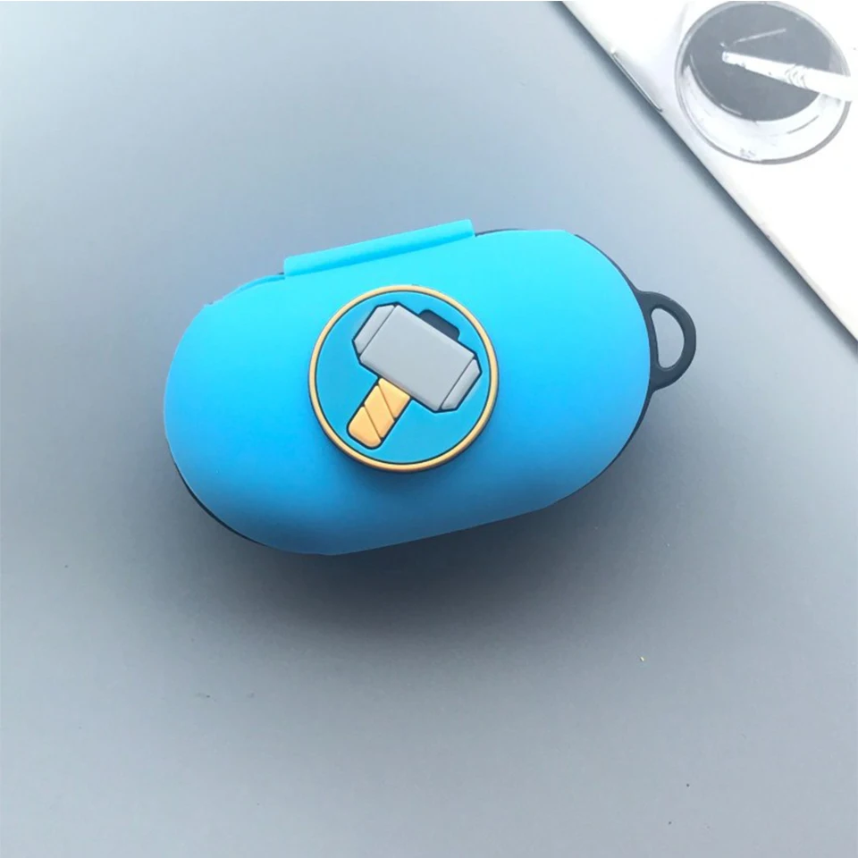 Милый мультяшный силиконовый чехол для samsung Galaxy Buds чехол для зарядки Bluetooth чехол для наушников