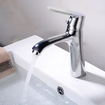 

Copper Basin Water Faucet Cold and Hot Water Tap Home Bathroom Undercounter Washbasin Faucet Tap