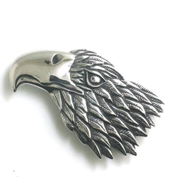 Man's 316L Stainless Steel Biker Rider Eagle Belt Buckle Newest