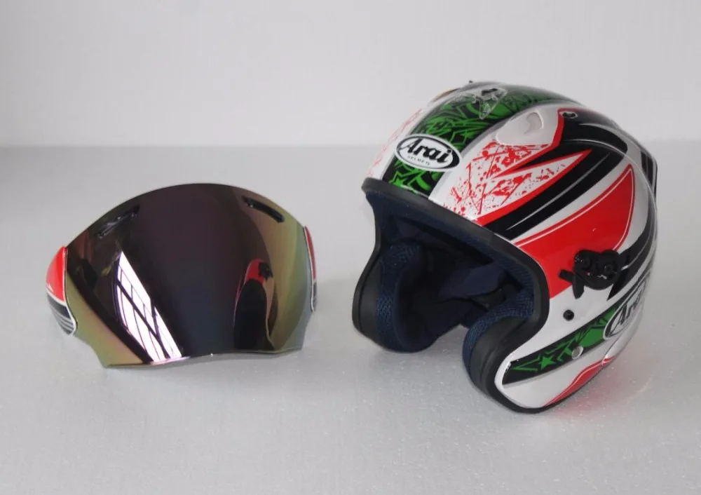 Мотоциклетный черный полушлем для спорта на открытом воздухе для мужчин и женщин мотоциклетный гоночный шлем открытый шлем DOT одобренный