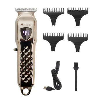 

Charged Electric Push-and-Cut Hairdresser Home Mini Hairdresser Shaver Adjustable Clipping Comb Waterproof Wash Dropshipping #2