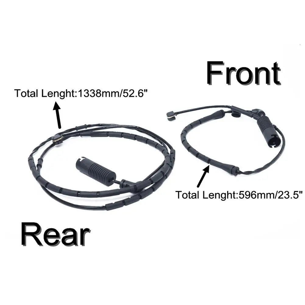 

Front +Rear Brake Pad Sensor for BMW 3 Series 34351164371(Front) 34351164372(Back) High quality Brake Pad Sensor replacement r30