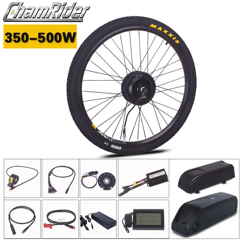 Chamrider ebike font b Electric b font font b Bike b font Kit 350W 500W 36V