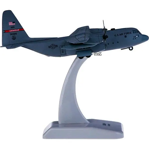 ВВС США Lockheed C-130 Геркулес Джорджия 1/200 литая модель самолета Hogan