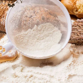 

Hot Plastic Wire Fine Mesh Sieve Oil Strainer Flour Colander Sifter DIY Kitchen Tools for Filtering Food