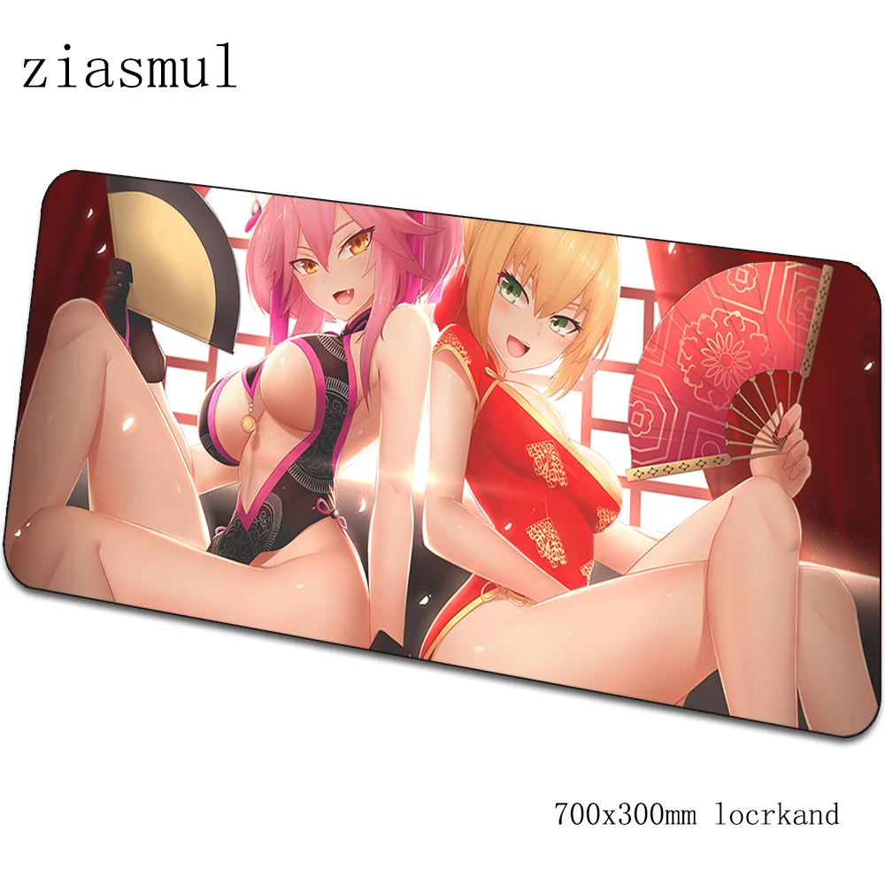 Сексуальный коврик для мыши, 70x30 см, игровой коврик для мыши, аниме, большой офисный коврик, Настольный коврик, дешевый коврик для мыши, игры, pc gamer, коврики - Цвет: pattern 11