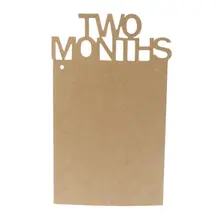 1-12 месяцев ребенок 1 день рождения фото рамка душ Бантинг Баннер домашний декор N1HB