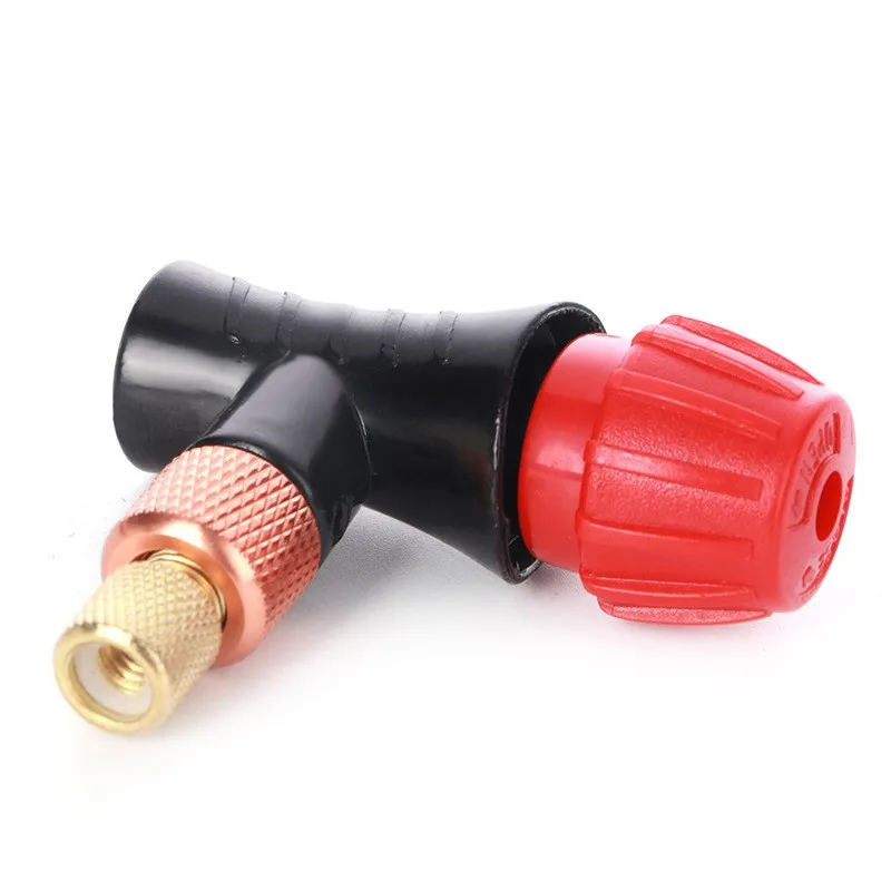 Practical Bicycle Alloy Pumping Bottle Head Portable Durable Outdoor Riding Thickened Fast Inflatable Head MTB Bike Accessories