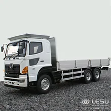 1/14 LESU RC Hino700 6x4 Бортовой для трактора, прицепа, грузовика с металлическим шасси