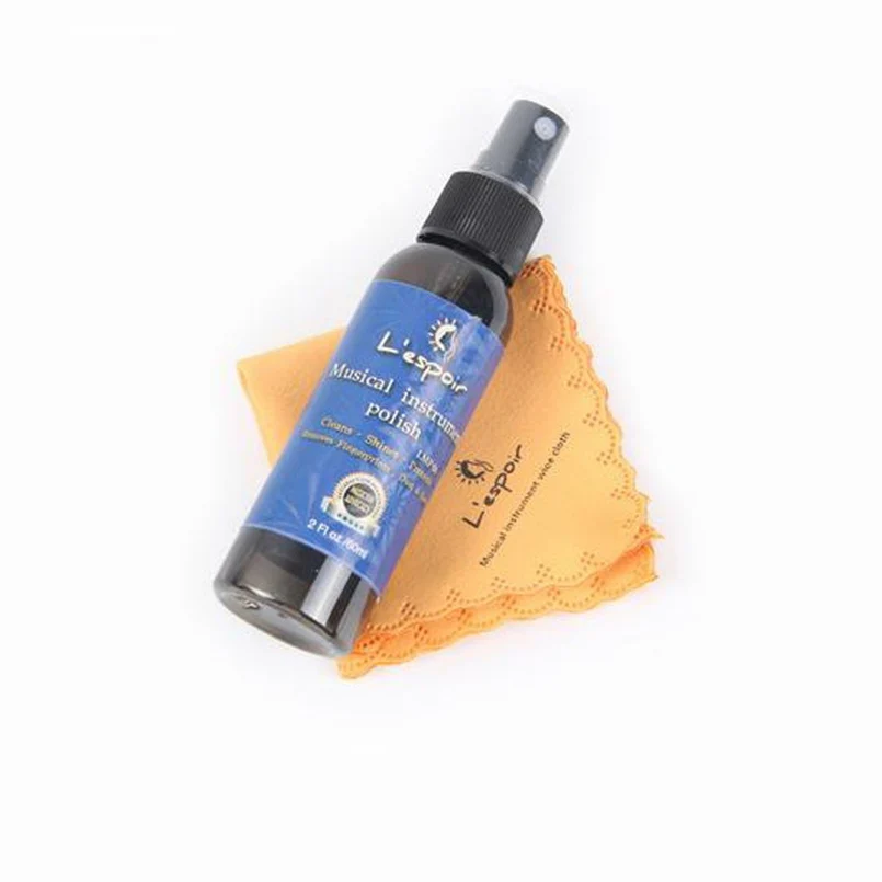 Guitar Panel Cleaner Musical Instrument Cleaning Care Wipe Cloth Set String Cleaner Guitar String Lubrication Maintenance 20D18 (2)